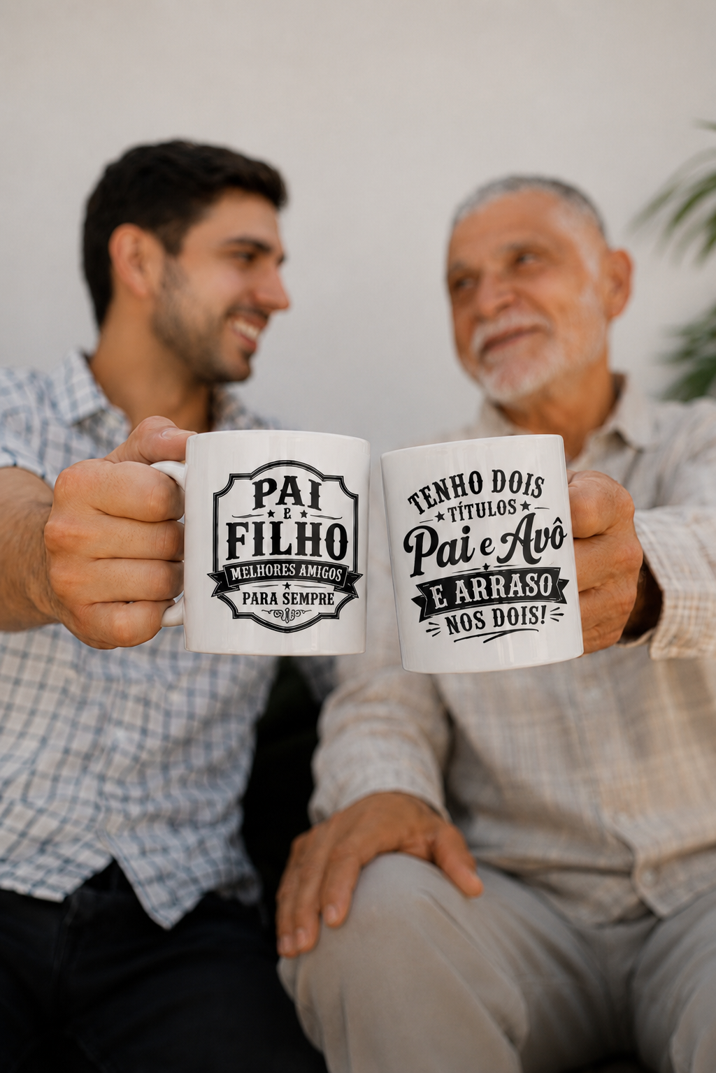 Xícara personalizada dia dos pais