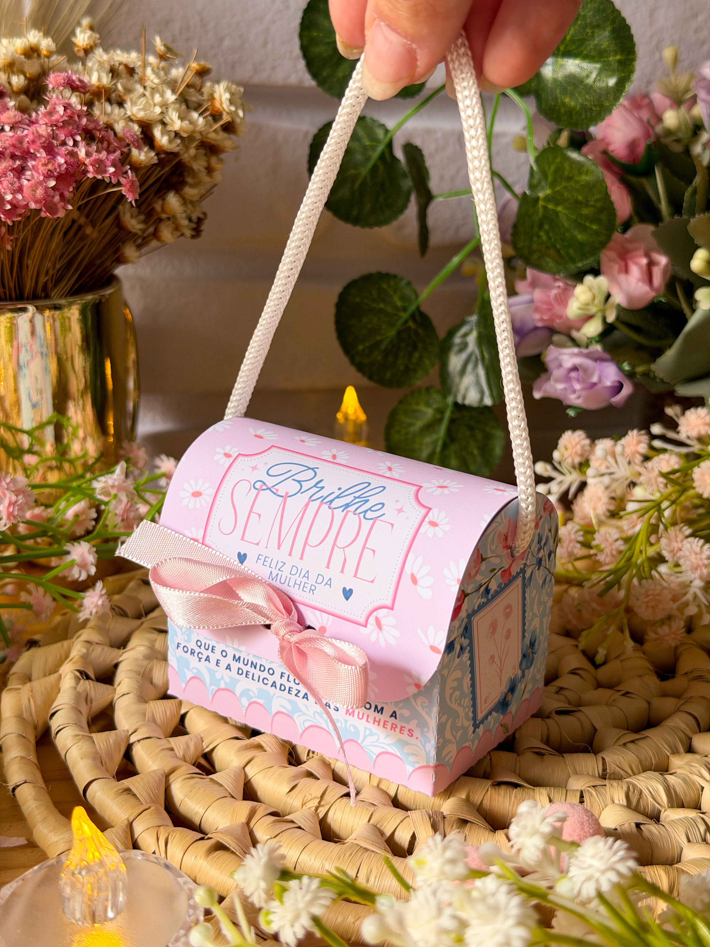 Bolsinha com sabonete Natura 